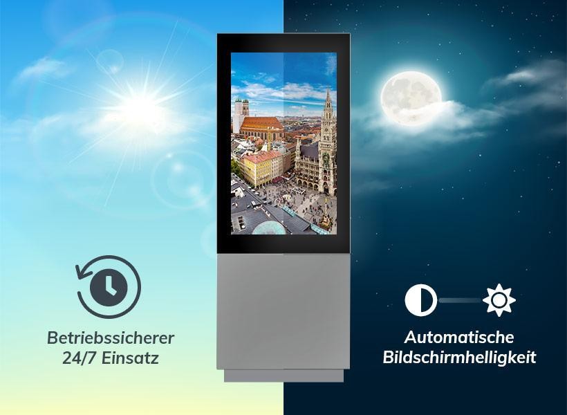monitorvitrine_lk_1055p111_vitrinen_de_monitor_monitor_vitrine_monitorvitrine_vitrinen_outdoorstele_stele_outdoor_1 e.Vitrum® Monitorvitrine - Stele 24-7
